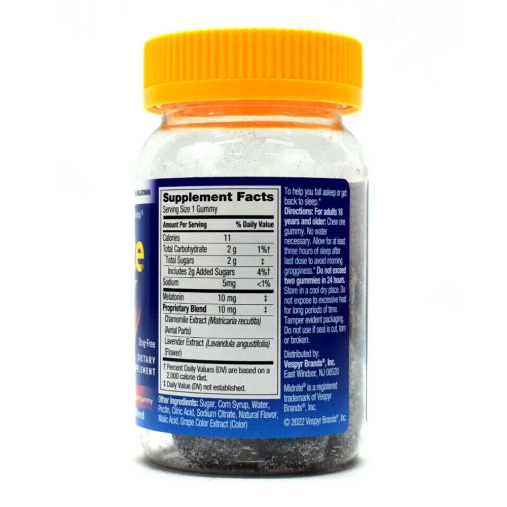 MidNite Deep Sleep Extra Strength, 10 Mg Melatonin Sleep Aid, 36 Ct