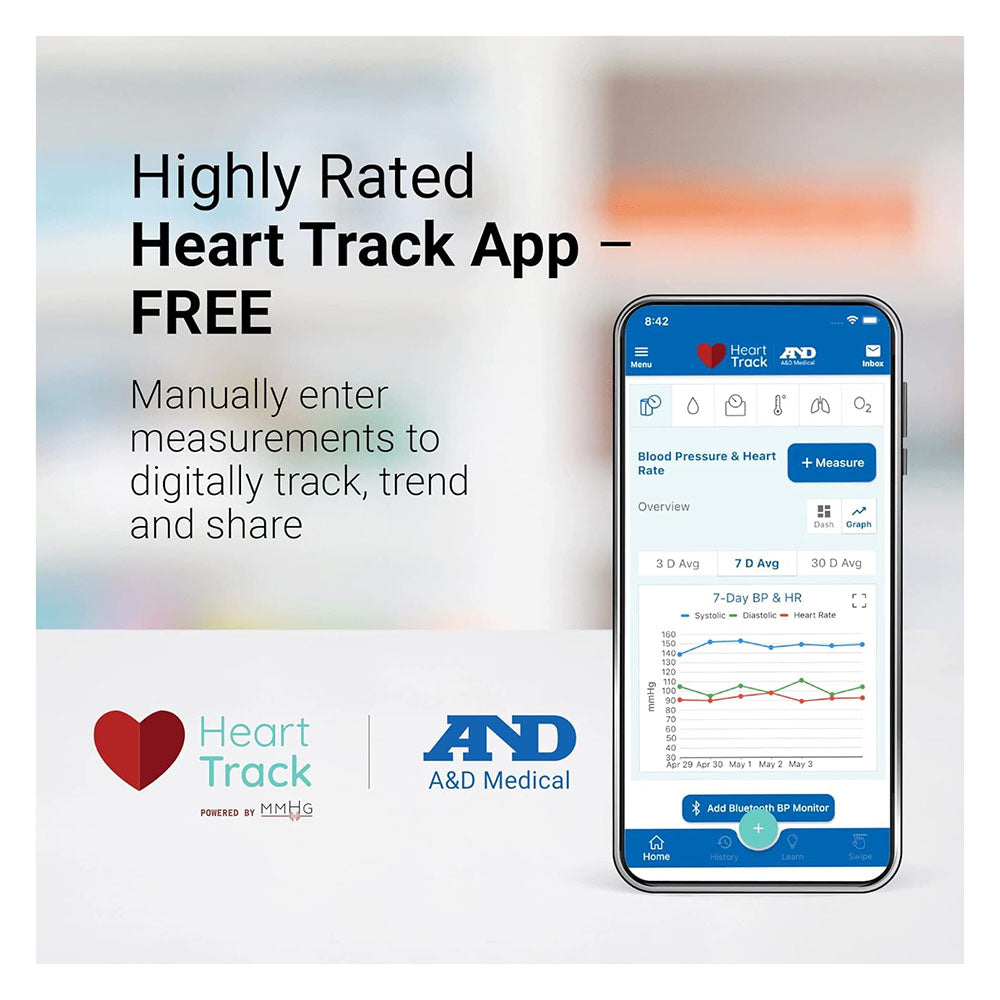 A&D Medical Premium Multi-User Blood Pressure Monitor