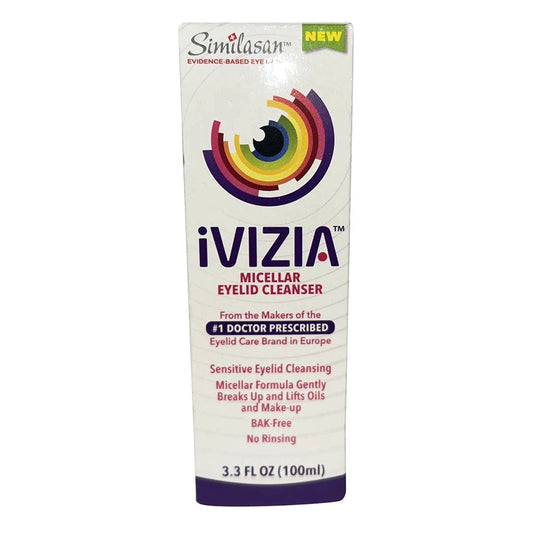 Ivizia Micellar Eyelid Cleanser For Sensitive Eyelid Cleansing, 3.3Fl Oz