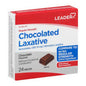Leader Chocolated Laxative Regular Strength 15 Mg Chocolate Flavored - 24 Ea