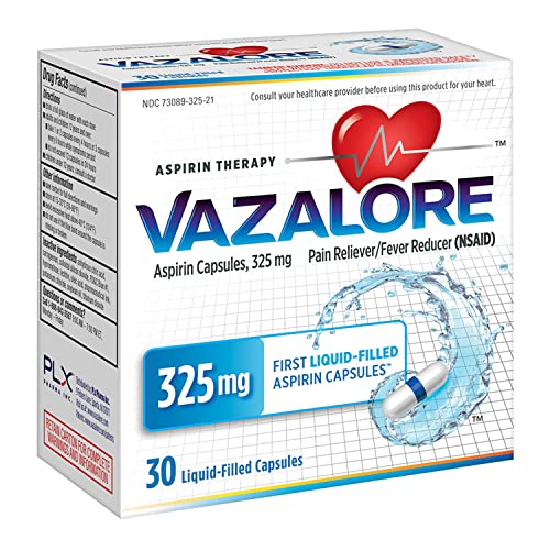 Vazalore Aspirin 325Mg For Adults 30 Count
