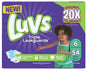 Luvs Size 6 Leak Protection Diaper - 54 Count