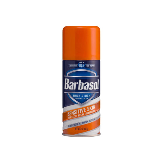 Barbasol Thick & Rich Shaving Cream, Sensitive Skin 10 Oz