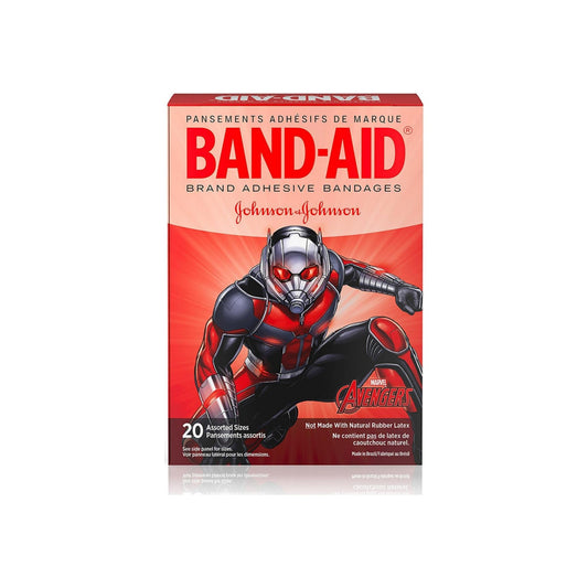 Band-Aid Marvel Avengers Bandages - Assorted Sizes - 20 Ea
