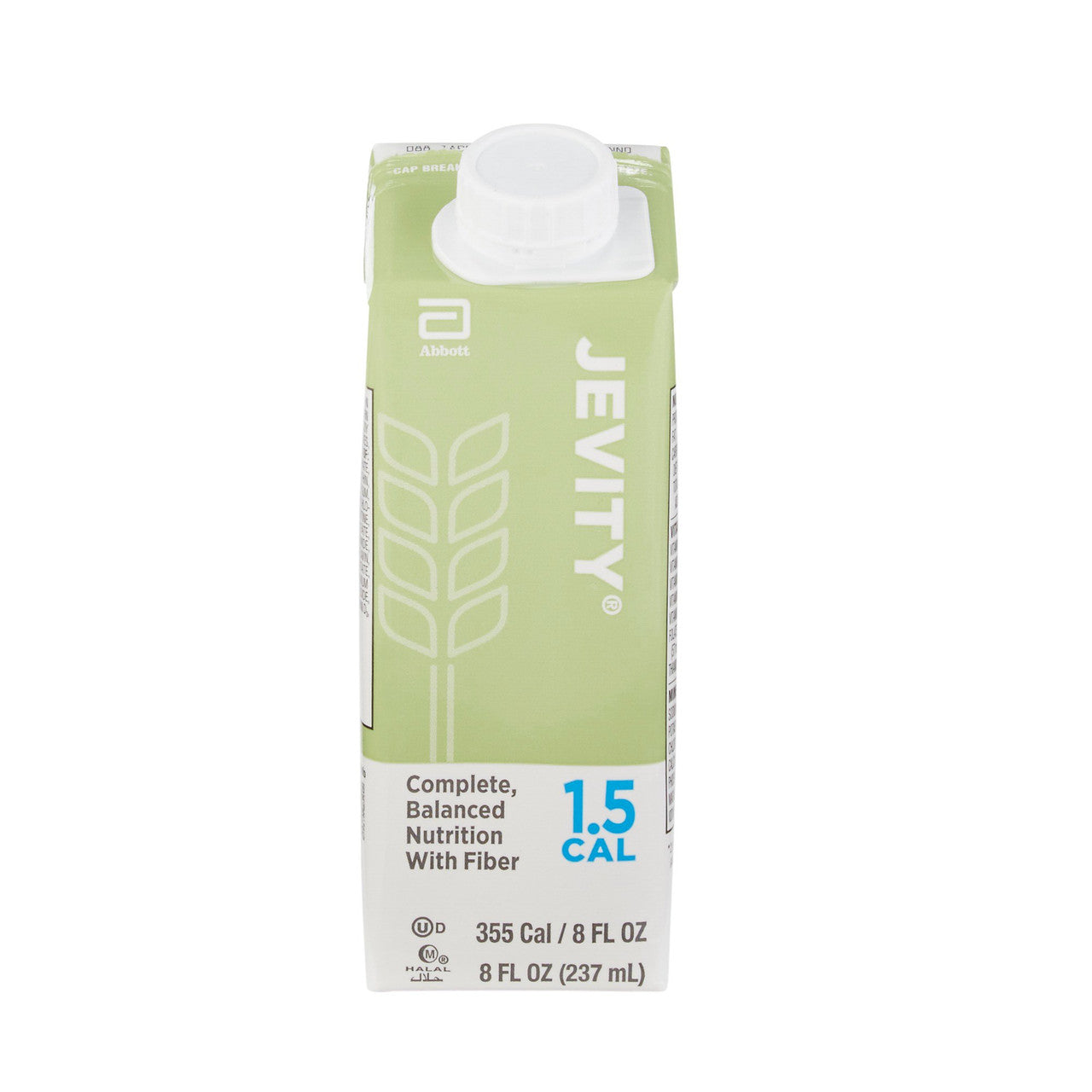 Jevity 1.5 Cal with Fiber Unflavored Tube Feeding Formula 8 oz