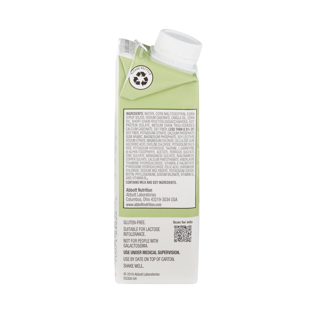 Jevity 1.5 Cal with Fiber Unflavored Tube Feeding Formula 8 oz