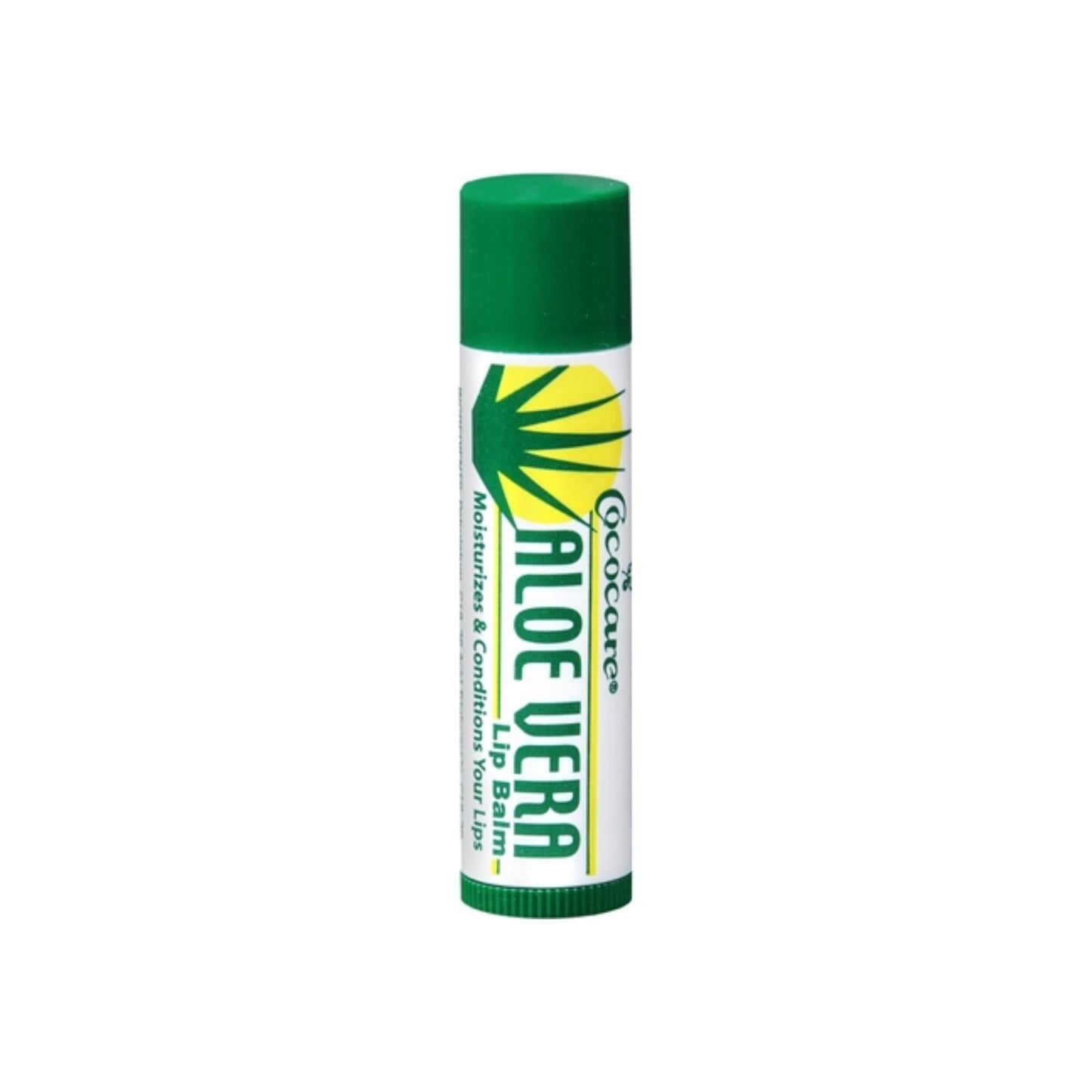 Cococare Aloe Vera Lip Balm 0.15 Oz
