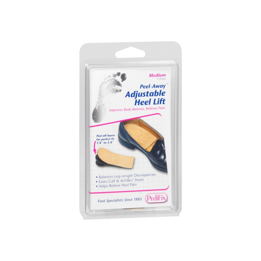 Pedifix Adjust-A-Heel Lift, Medium 1 Ea