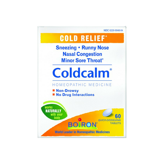 Boiron Coldcalm Quick-Dissolving Tablets 60 Tablets