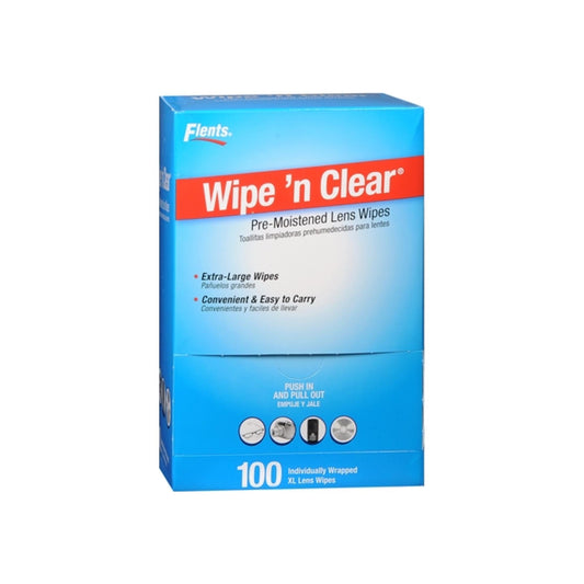 Flents Wipe 'N Clear Premoistened Tissues #F414-210 100 Each