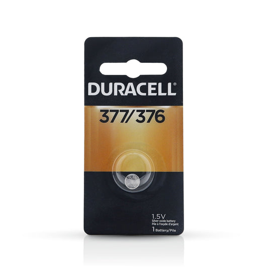 Duracell Silver Oxide Battery Watch/Electronic 1.5 Volt 377 1 Each