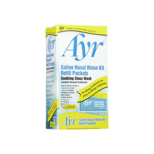 Ayr Sinus Rinse Kit Refill Packets 51 Each