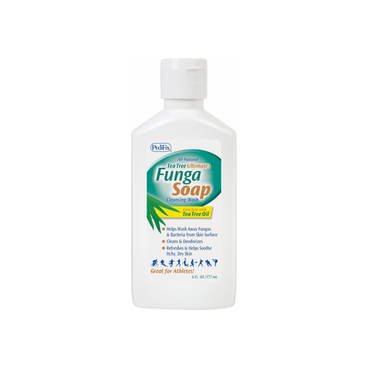 Pedifix Tea Tree Ultimates Fungasoap Cleansing Wash 6 Oz