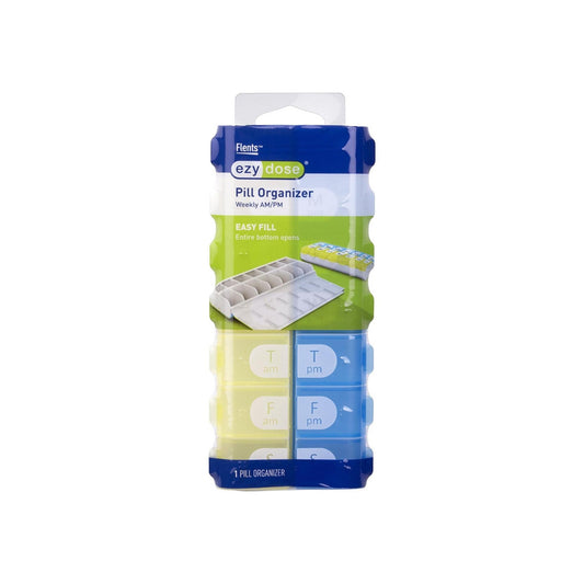 Ezy-Dose 7 Day Am/Pm Easy Fill Pill Organizer 1 Ea