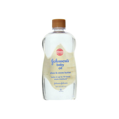 Johnson'S Baby Oil Shea & Cocoa Butter 20 Oz