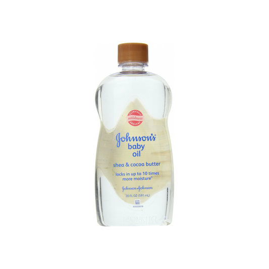 Johnson'S Baby Oil Shea & Cocoa Butter 20 Oz
