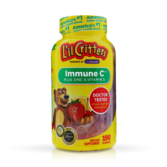 L'Il Critters Immune C Gummy Bears - 190 Ct