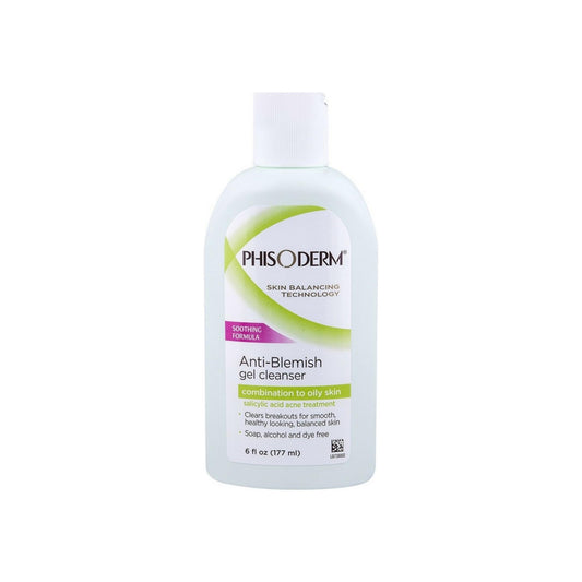 Phisoderm Anti-Blemish Gel Cleanser 6 Oz