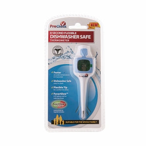 Pro Check Fever Glow, 8 Second Thermometer, Dishwasher Safe 1 Ea