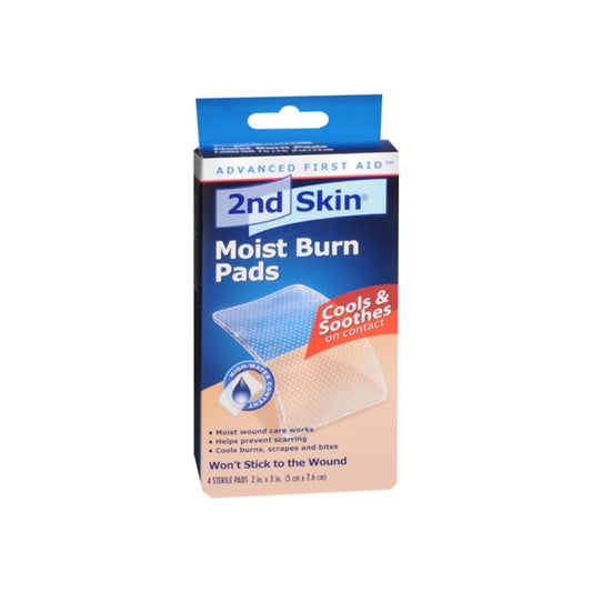 2Nd Skin Moist Burn Pads 2 Inches X 3 Inches 4 Each