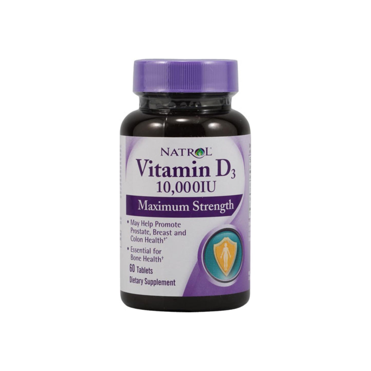 Natrol Vitamin D3 Dietary Supplement 10,000 Iu Tablets 60 Tablets