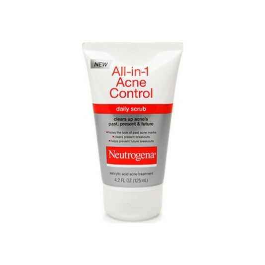 Neutrogena All-In-1 Acne Control Daily Scrub 4.20 Oz