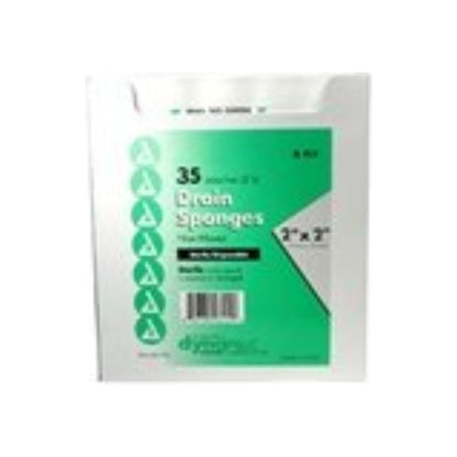Dynarex Gauze Drain Sponge 2X2 6Ply 35X2 Ea
