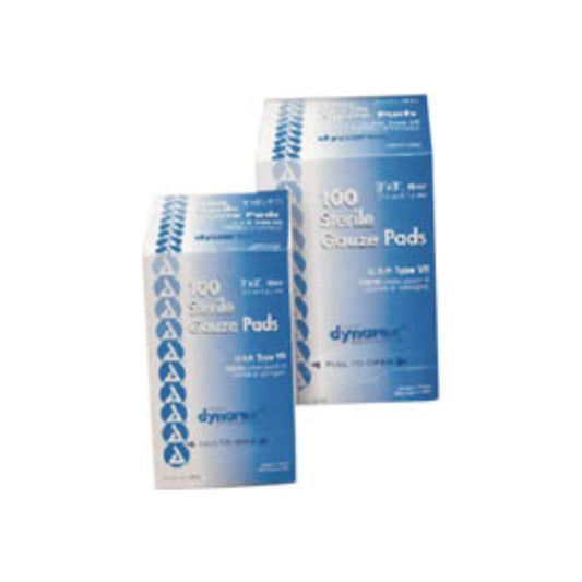 Dynarex Gauze Sponge Sterile 3X3 12 Ply 25X2 Ea