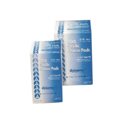Dynarex Gauze Sponge Sterile 3X3 12 Ply 25X2 Ea