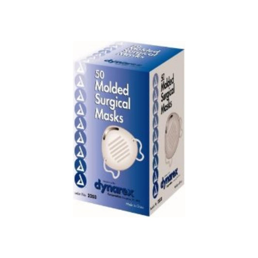 Dynarex Surgical Face Mask - Cone 50 Ea