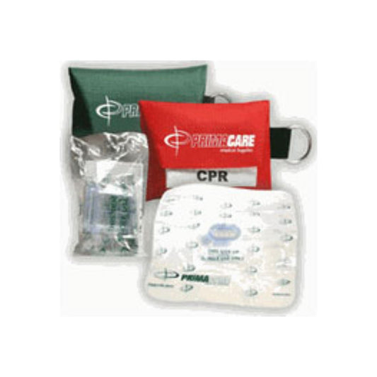 Cpr Shield With Key Ring Pouch, Disposable 1 Ea