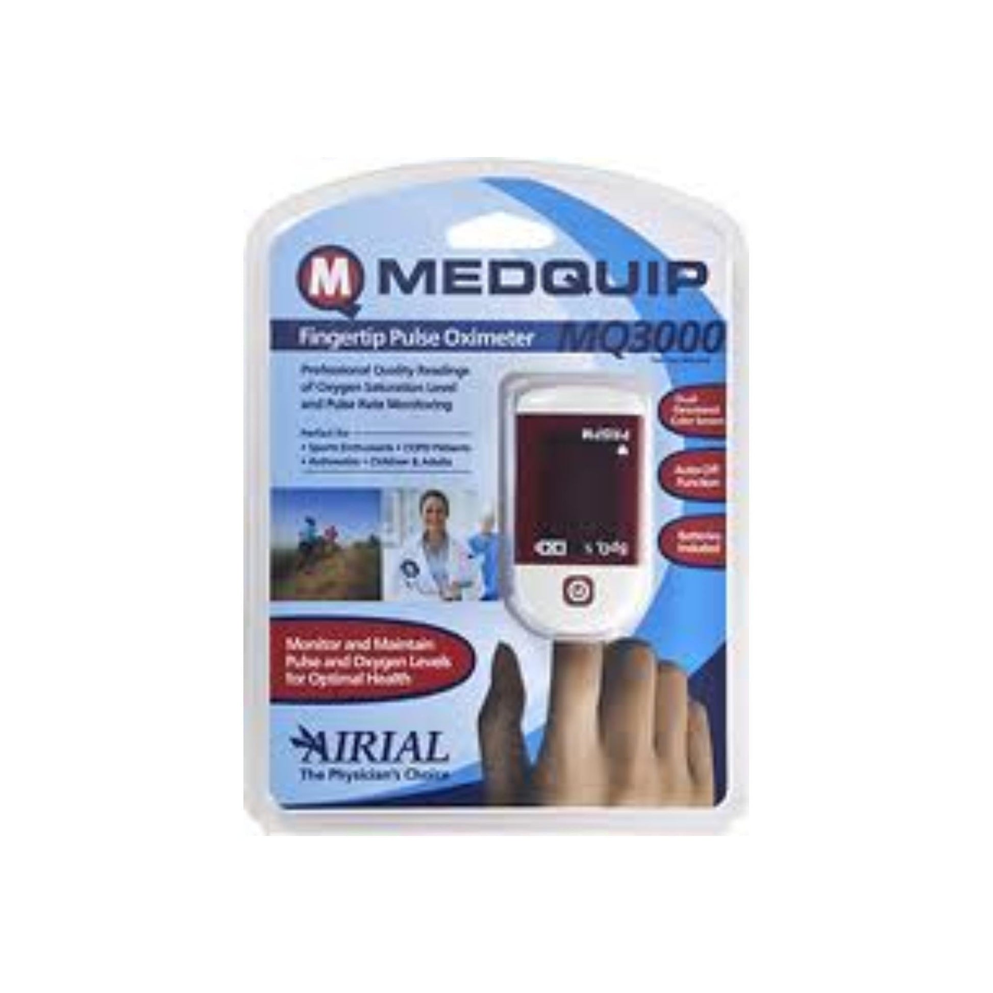 Medquip Pulse Oximeter 1 Ea
