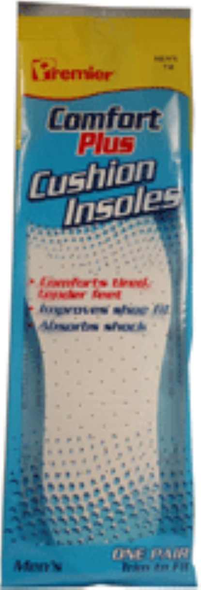 Premier Comfort Plus Cushion Insoles For Men