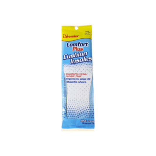 Premier Comfort Plus Cushion Insoles For Women [Size: 9-10] 1 Pair