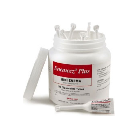 Enemeez Plus Mini Enema With Anesthetic 30 Ea