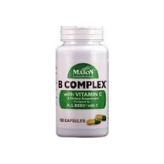 Mason Natural B Complex With Vitamin C - 100 Ea