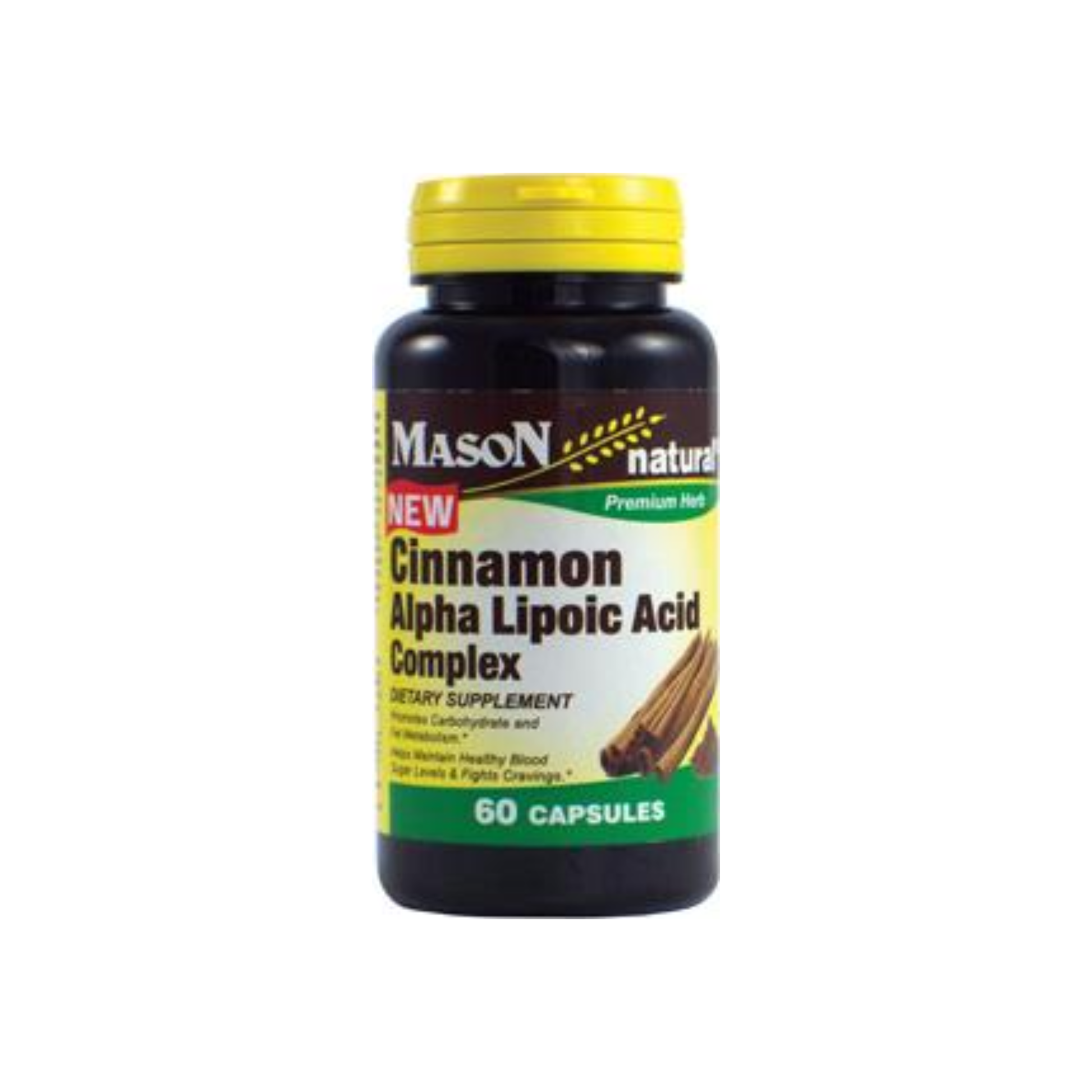Mason Natural Cinnamon Alpha Lipoic Acid Complex - 60 Ea