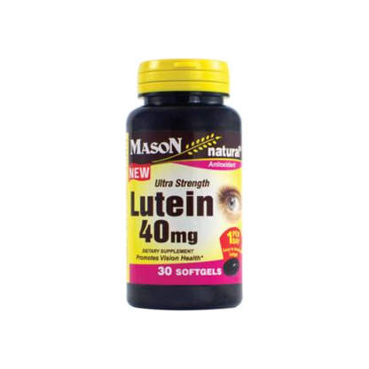 Mason Natural Lutein 40Mg Ultra Strength - 30 Ea