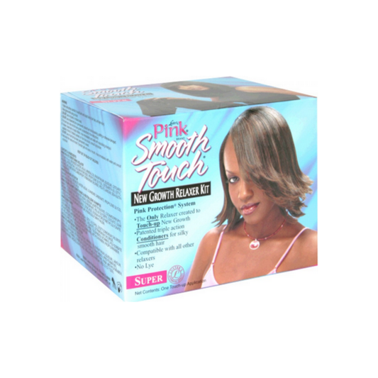 Luster'S Pink Smooth Touch New Growth Relaxer Kit, Super Formula 1 Kit
