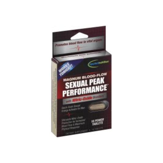 Applied Nutrition Sexual Peak Performance, Magnum Blood-Flow, Power Tablets 16 Ea