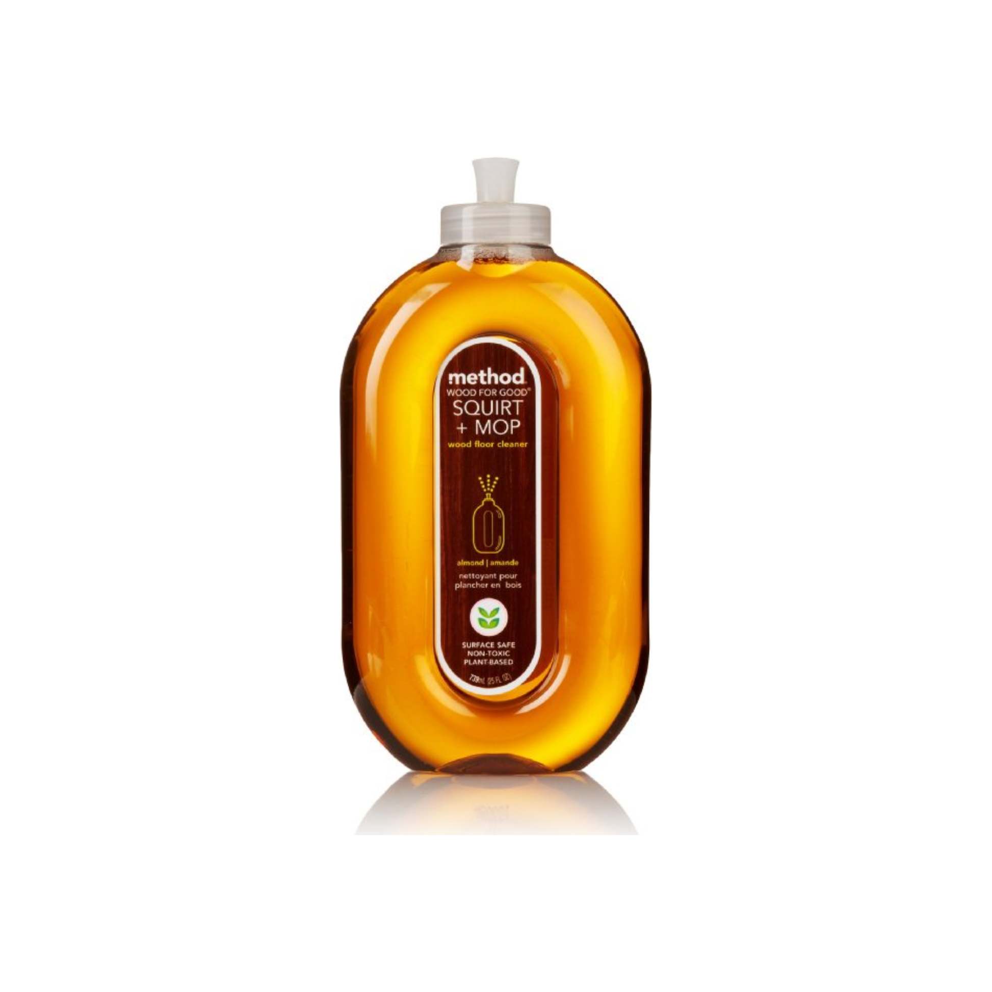 Method Squirt & Mop Wood Floor Cleaner, Almond 25 Oz