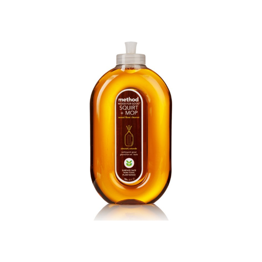 Method Squirt & Mop Wood Floor Cleaner, Almond 25 Oz