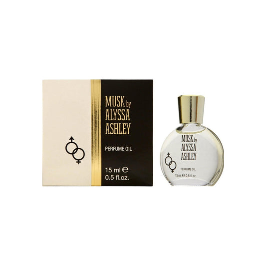 Musk By Alyssa Ashley Perfumed Oil For Women 0.5 Oz