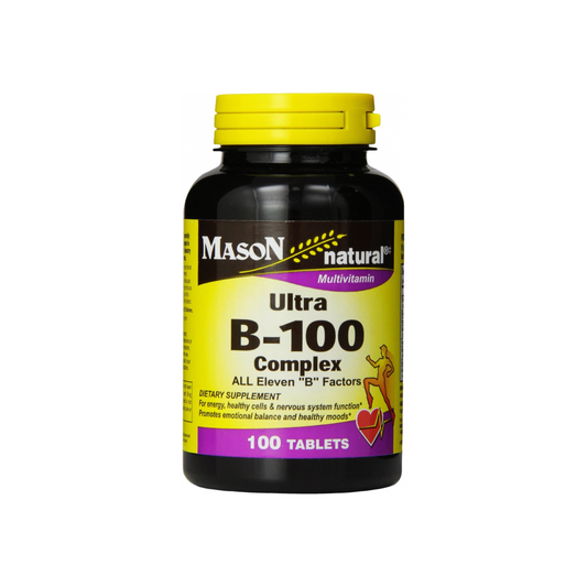 Mason Natural Ultra B-100 Complex - 100 Ea