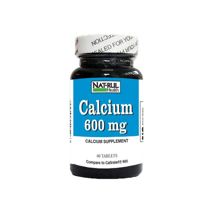 Nat-Rul Calcium 600 Mg Tablets 60 Ea
