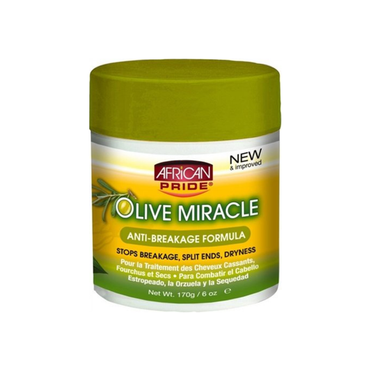 African Pride Olive Miracle Anti-Breakage Formula, 6 Oz