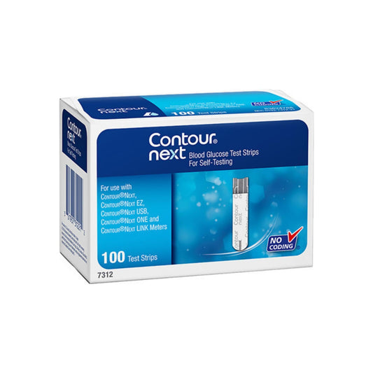 Bayer Contour Next Blood Glucose Test Strips 100 Each