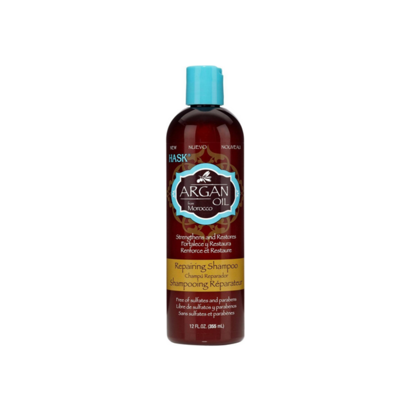 Hask Argan Oil Repairing Shampoo, 12 Oz