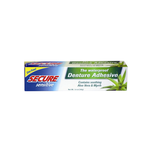 Secure Sensitive Denture Adhesive, 1.4 Oz