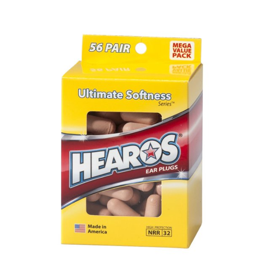 Hearos Ultimate Softness Series Ear Plugs 56 Pairs